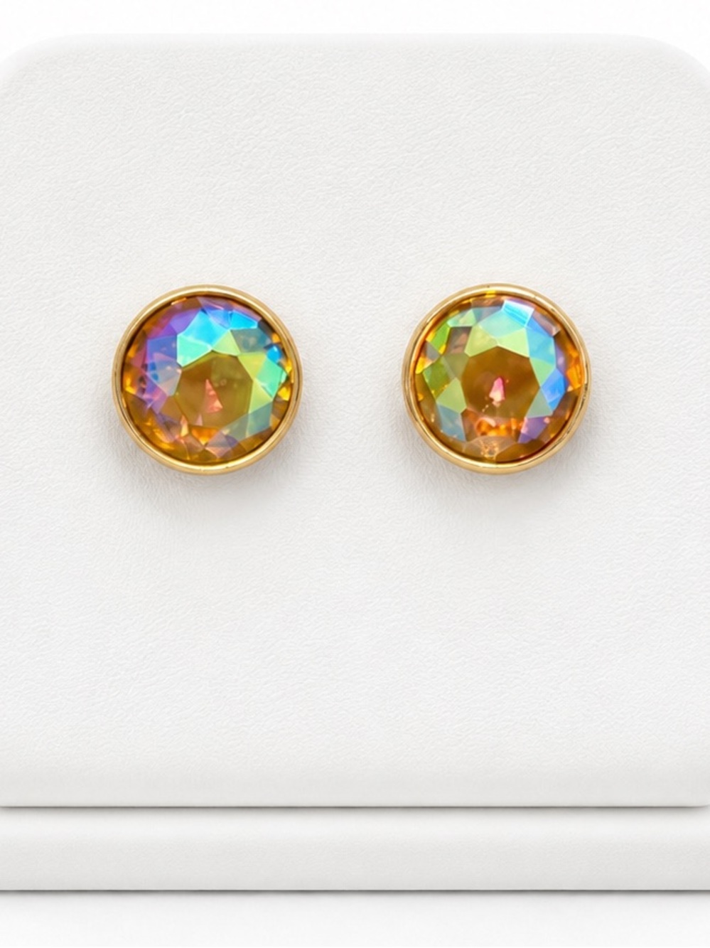 J.Crew iridescent stud earrings